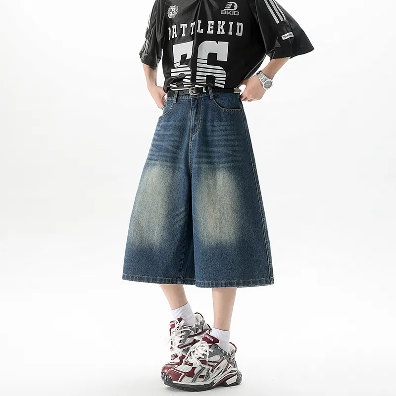 Chisportate Denim Shorts Unisex-12