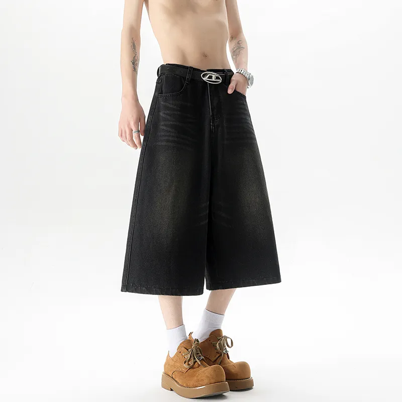 Chisportate Denim Shorts Unisex-3