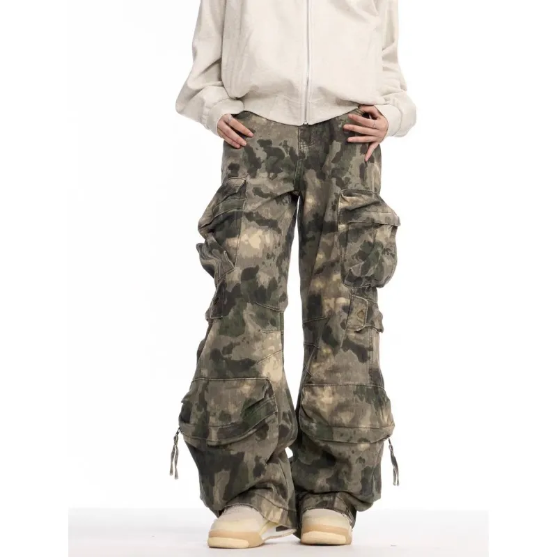 Chisportate Cargo Pants Unisex Green-4