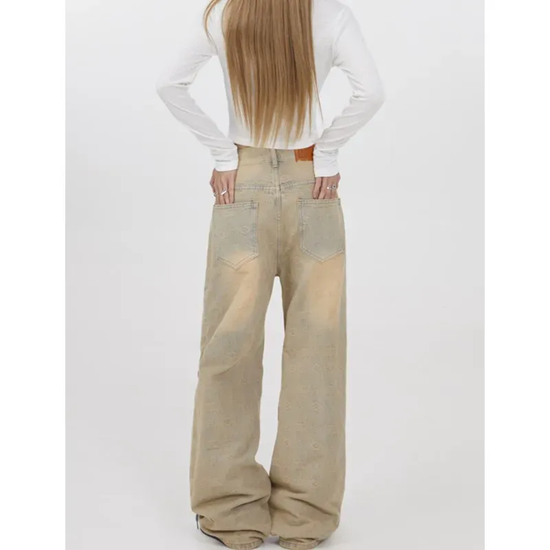 Chisportate Jeans Unisex Yellow Mud-4