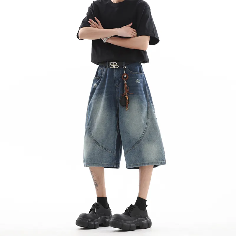 Chisportate Denim Shorts Unisex-4