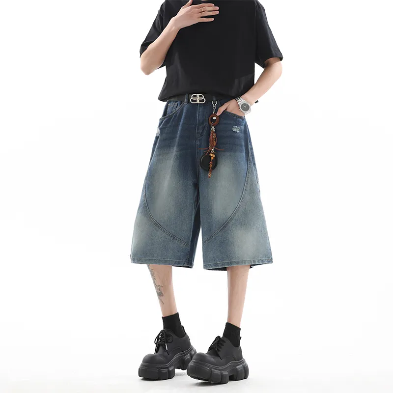 Chisportate Denim Shorts Unisex-3