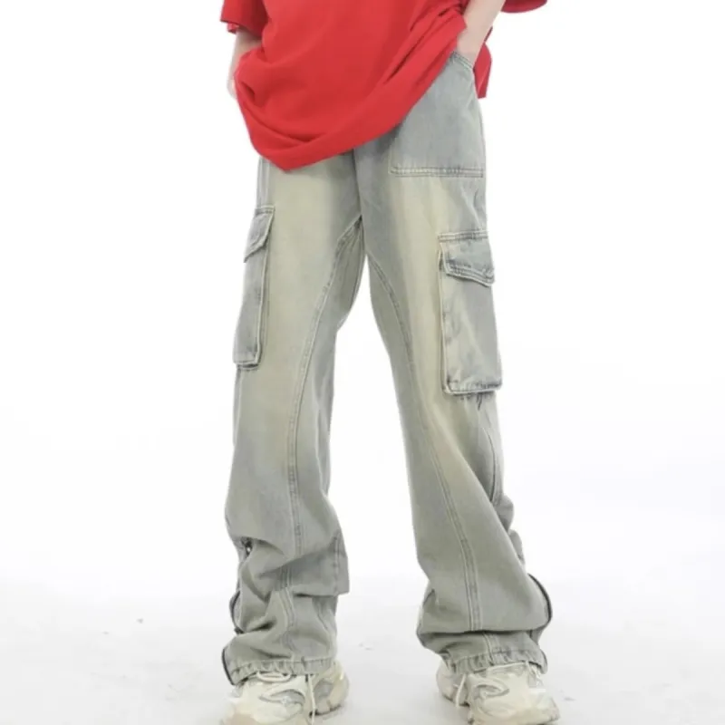 Chisportate Jeans Unisex Yellow Mud-2