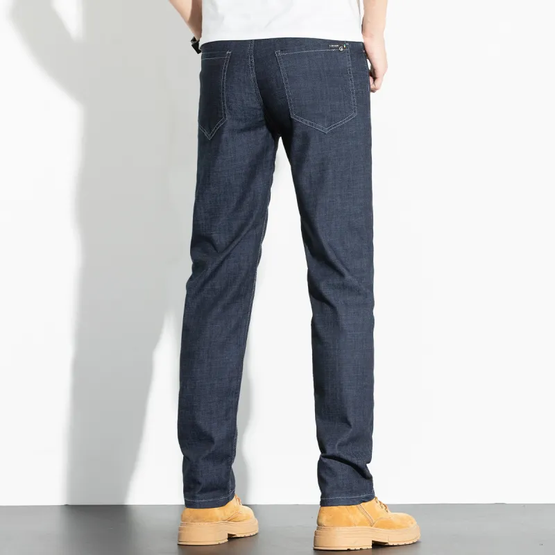 SUNDANCE Jeans Men Ice Silk Black-4