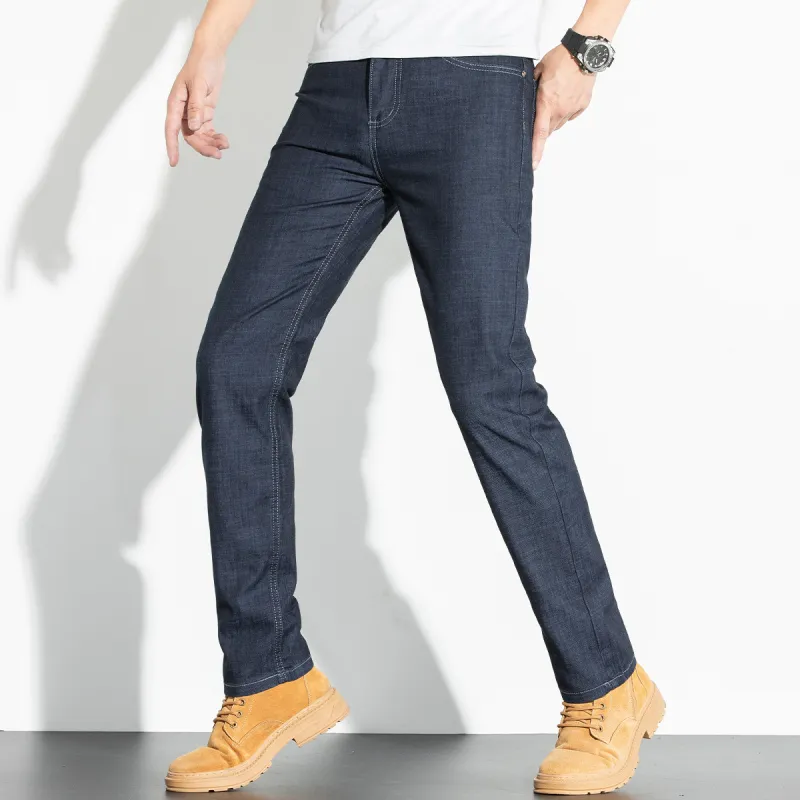 SUNDANCE Jeans Men Ice Silk Black-3