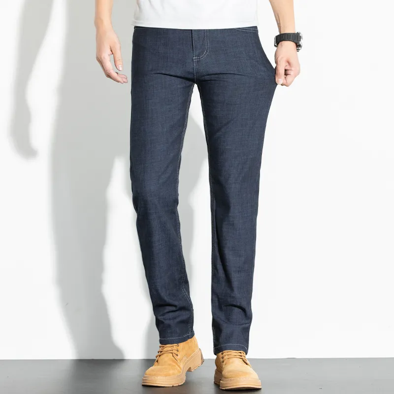 SUNDANCE Jeans Men Ice Silk Black-1
