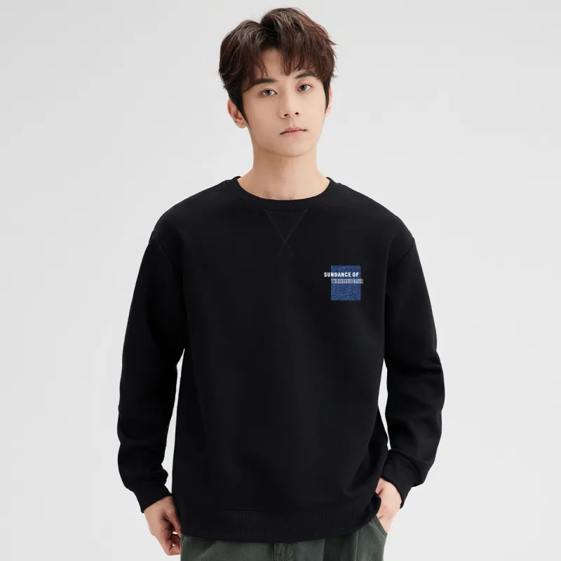 SUNDANCE Sweatshirt Men Pure Black-3