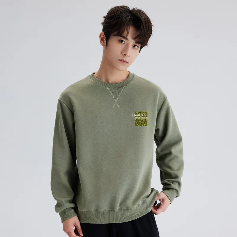 SUNDANCE Sweatshirt Men Pure Black-28