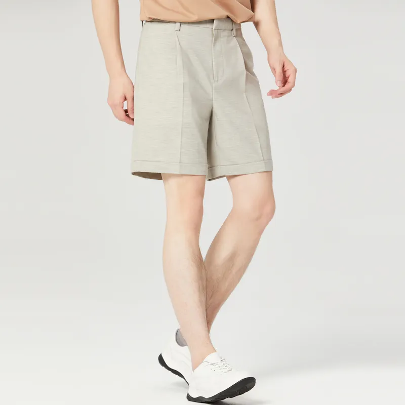 SUNDANCE Casual Shorts Men's Ecru-5