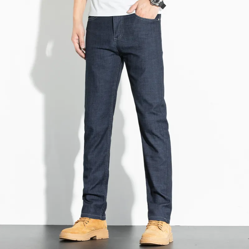 SUNDANCE Jeans Men Ice Silk Black-2