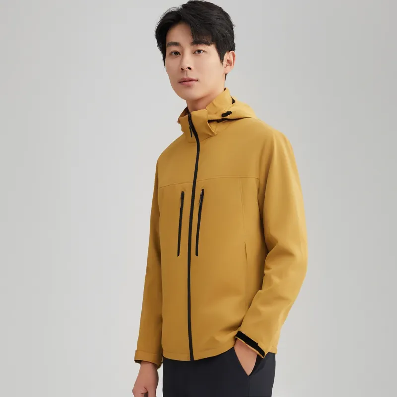 SUNDANCE Abrasion Resistant, Waterproof, Thermal, Windproof, And Breathable Windbreaker Jacket Men's-5