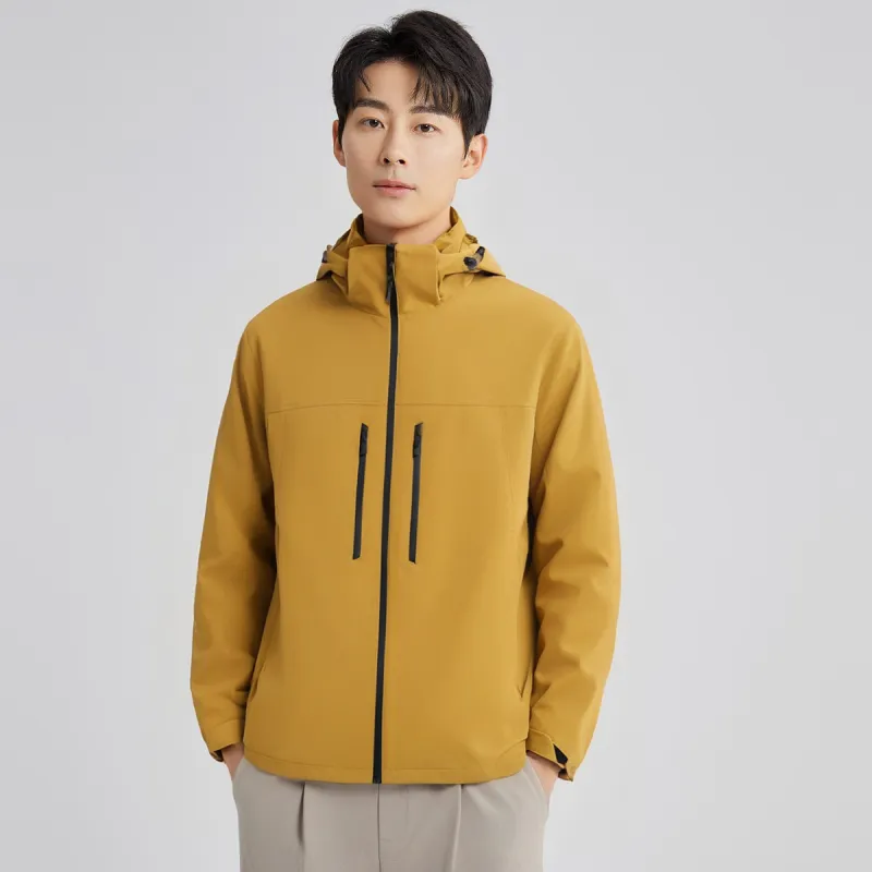 SUNDANCE Abrasion Resistant, Waterproof, Thermal, Windproof, And Breathable Windbreaker Jacket Men's-6