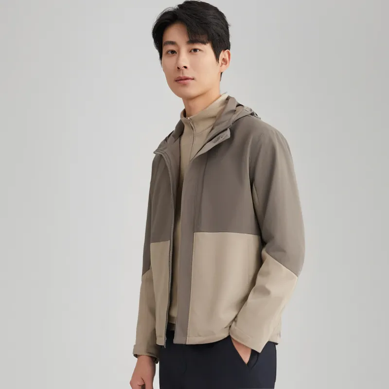 SUNDANCE Waterproof, Abrasion Resistant, Windproof, Thermal, And Breathable Windbreaker Jacket Men's-1