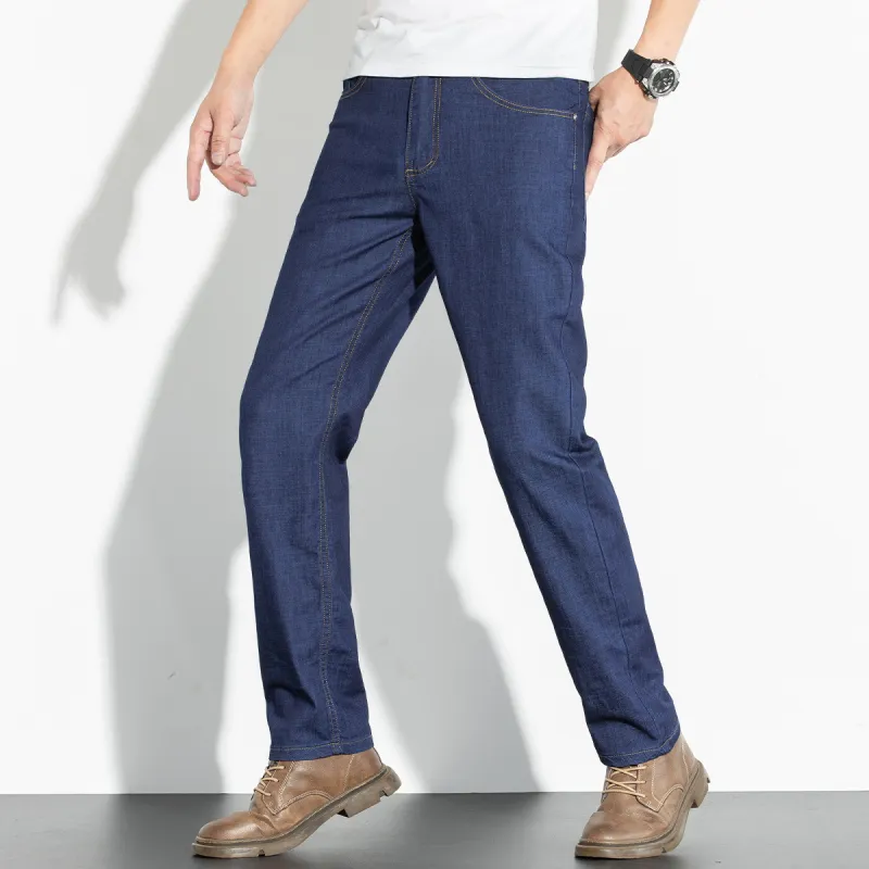 SUNDANCE Jeans Men's Ice Silk Blue-3