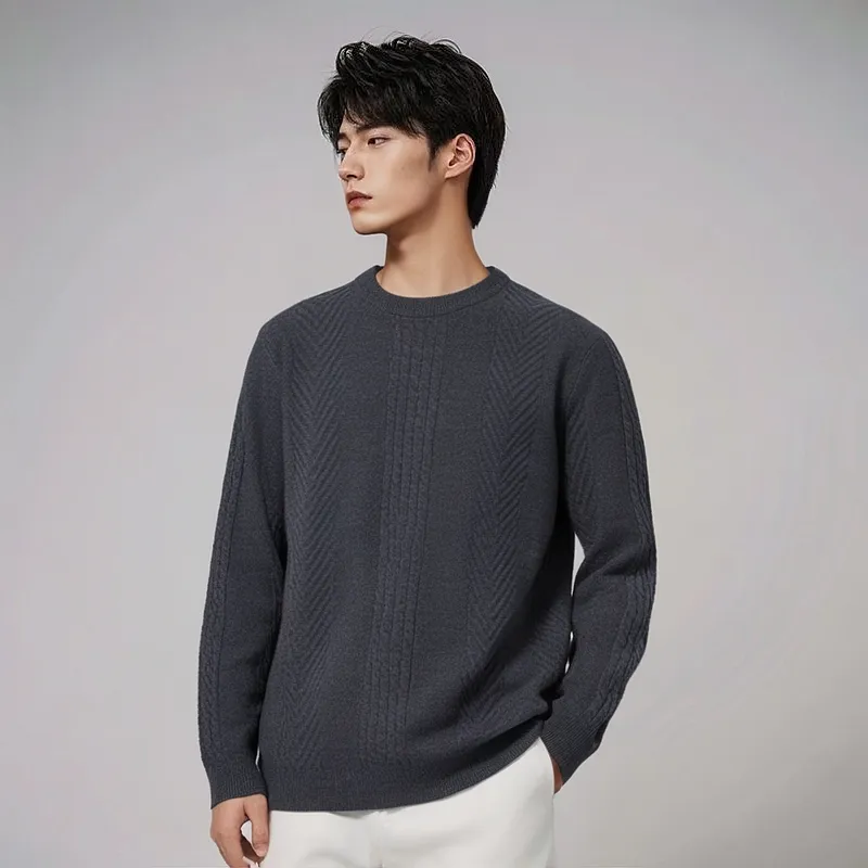 SUNDANCE Knitwear Men's Dark Gray-4