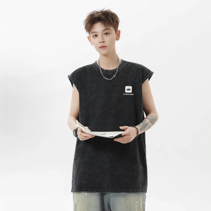 CHOUCHOUS Tank Tops Unisex-2
