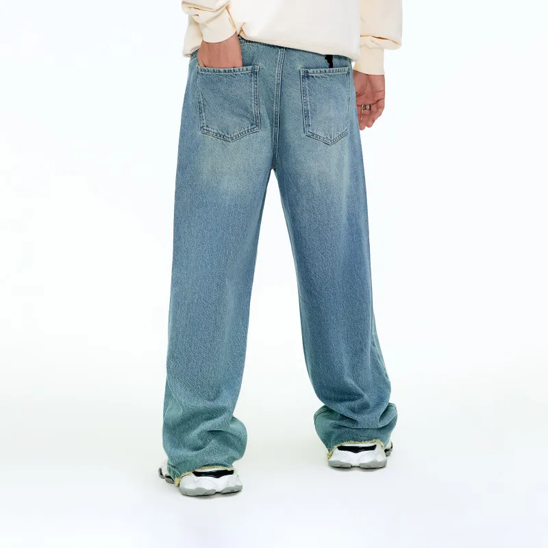 CHOUCHOUS Jeans Unisex Blue-3