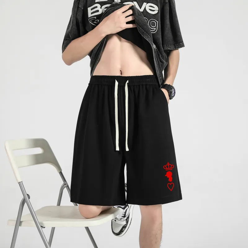 CHOUCHOUS Casual Shorts Unisex-3