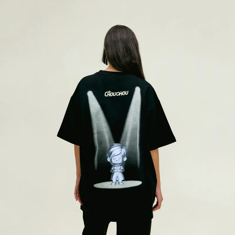 CHOUCHOUS T Shirt Unisex Black Concert Edition-5