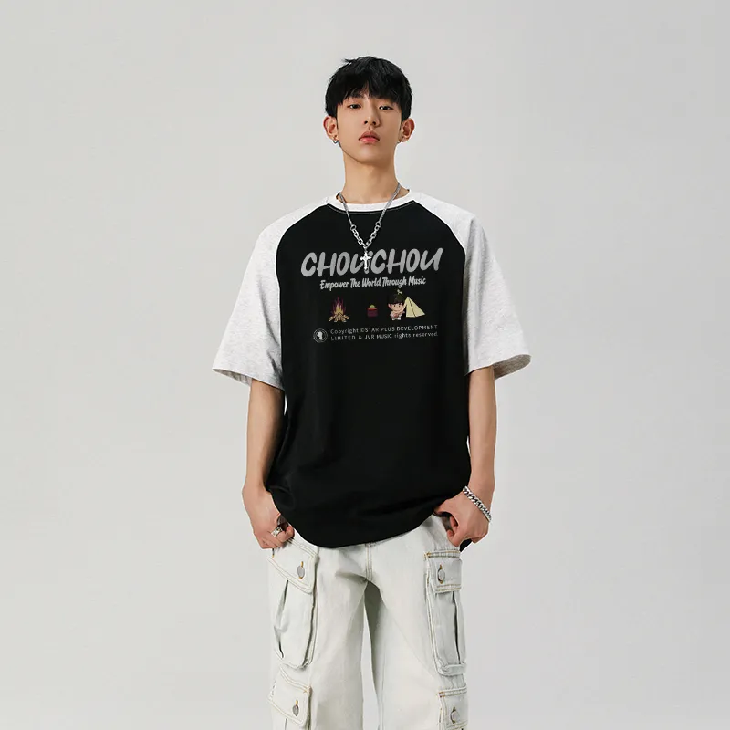 CHOUCHOUS Short Sleeved T Shirts Unisex-3