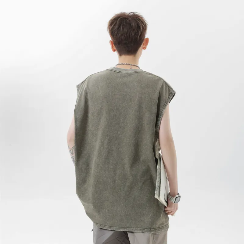 CHOUCHOUS Tank Tops Unisex-14