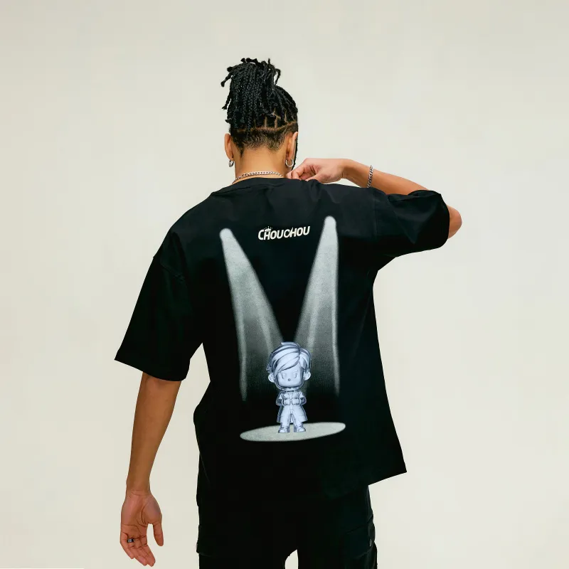 CHOUCHOUS T Shirt Unisex Black Concert Edition-2