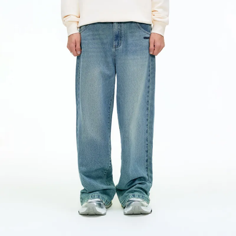 CHOUCHOUS Jeans Unisex Blue-2