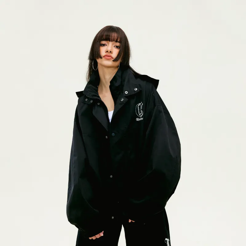 CHOUCHOUS Jackets & Coats Unisex Black-2