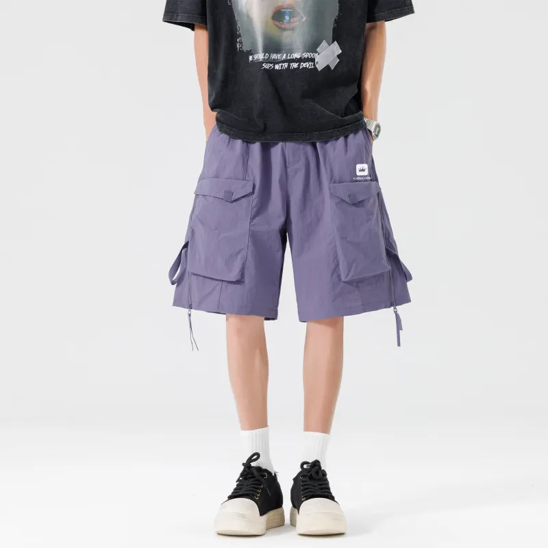 CHOUCHOUS Cargo Shorts Unisex-11