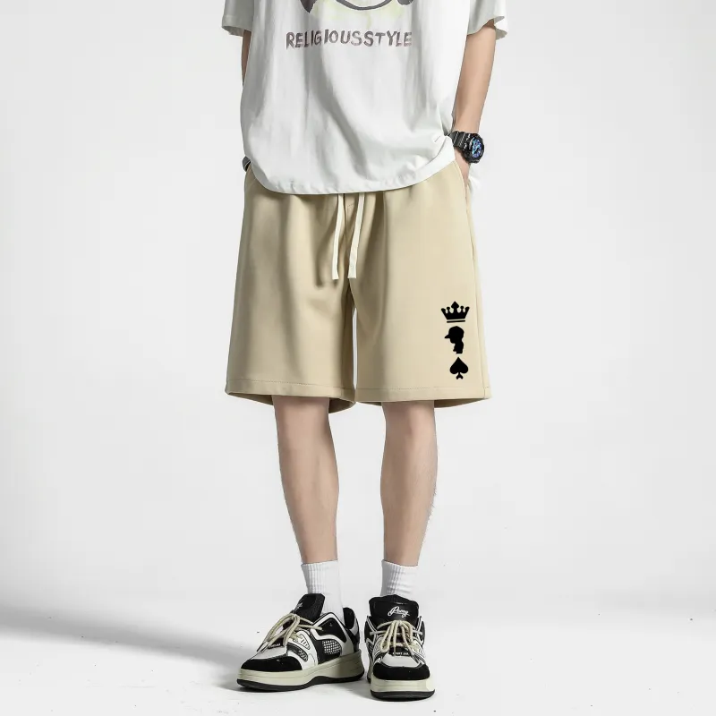 CHOUCHOUS Casual Shorts Unisex-13