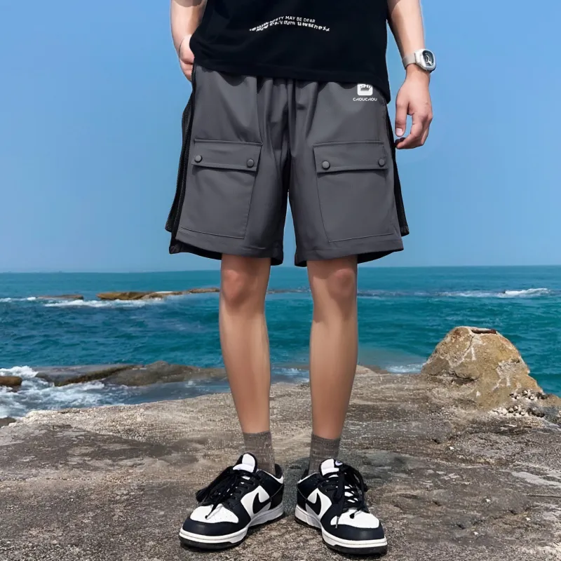 CHOUCHOUS Cargo Shorts Unisex-19