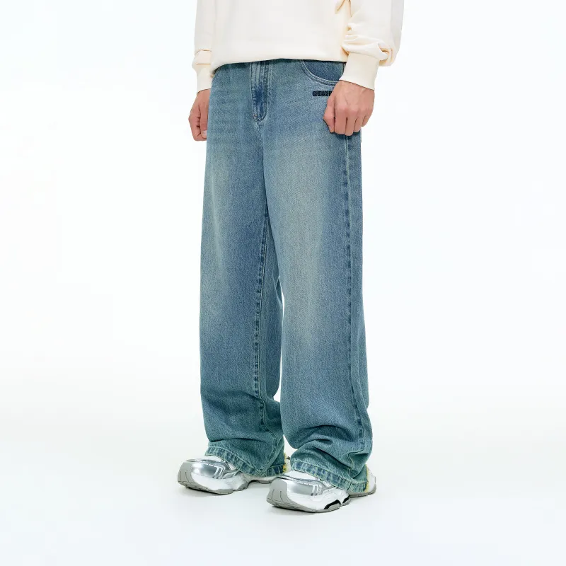 CHOUCHOUS Jeans Unisex Blue-5