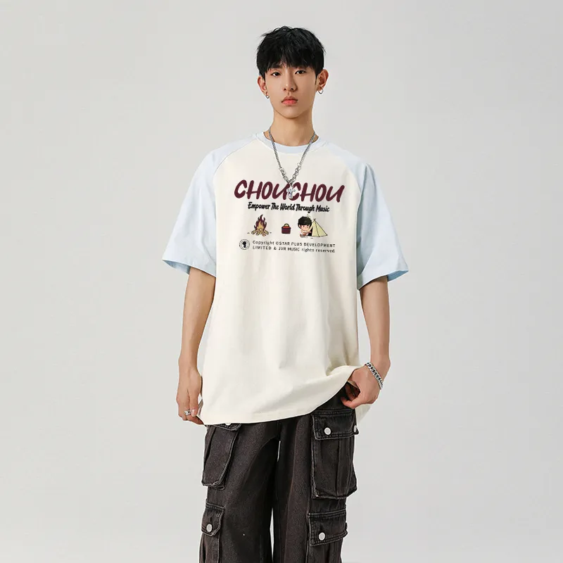 CHOUCHOUS Short Sleeved T Shirts Unisex-18