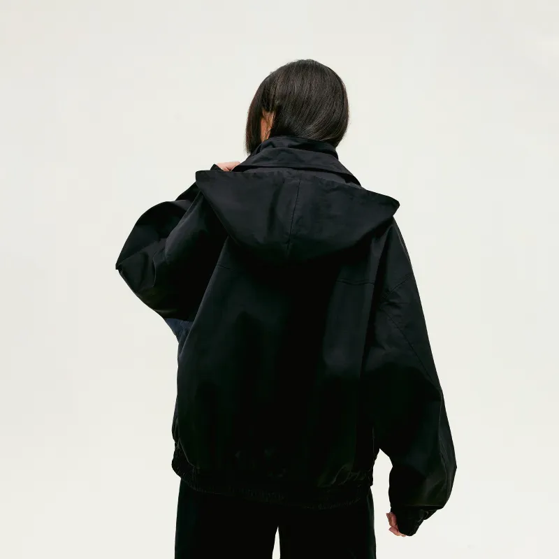 CHOUCHOUS Jackets & Coats Unisex Black-3
