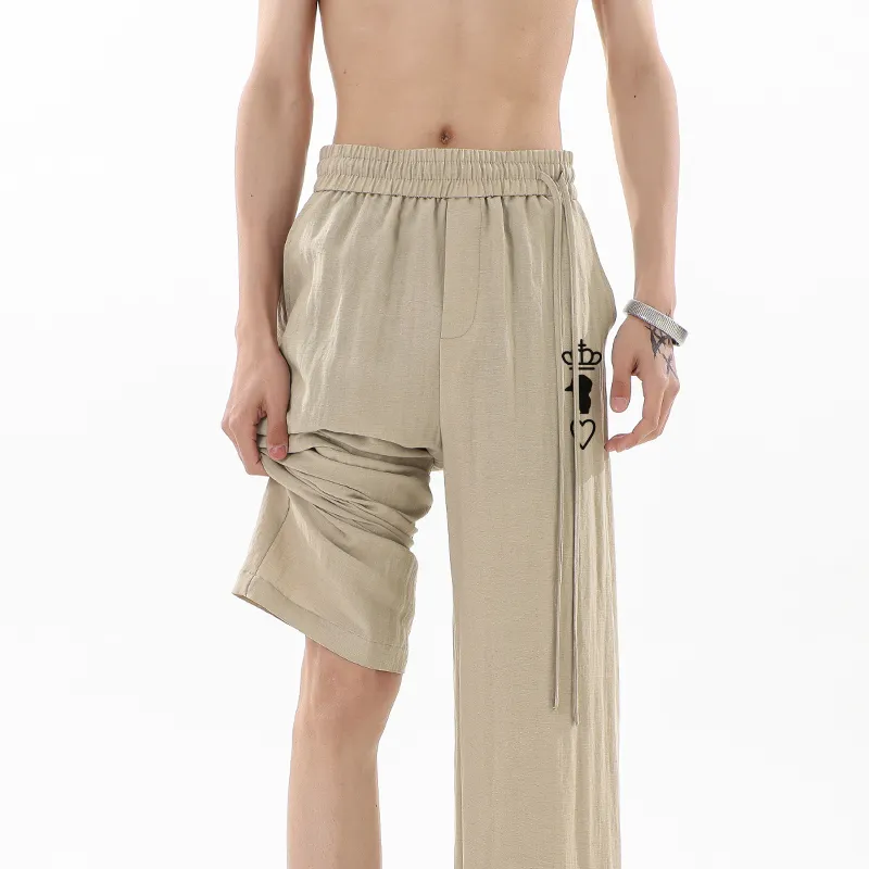 CHOUCHOUS Casual Pants Unisex-13