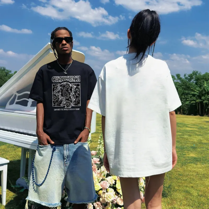 CHOUCHOUS T Shirts Unisex-4