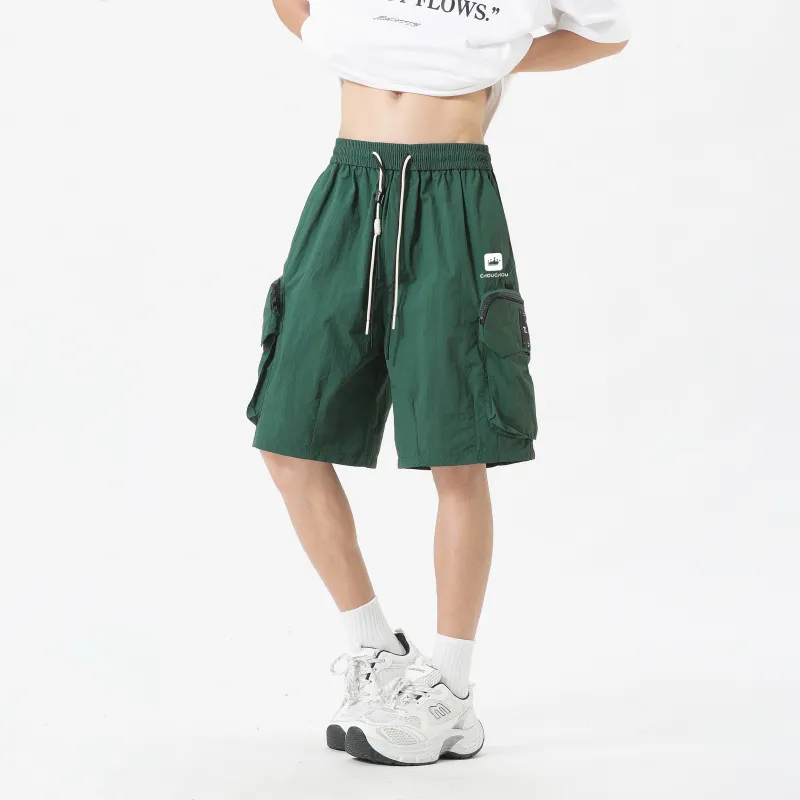 CHOUCHOUS Cargo Shorts Unisex-14