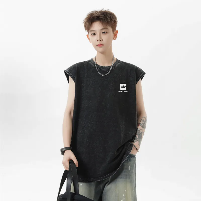 CHOUCHOUS Tank Tops Unisex-3