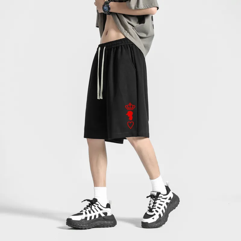 CHOUCHOUS Casual Shorts Unisex-2
