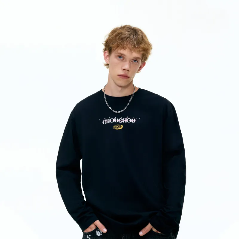 CHOUCHOUS T Shirts Unisex Black-3