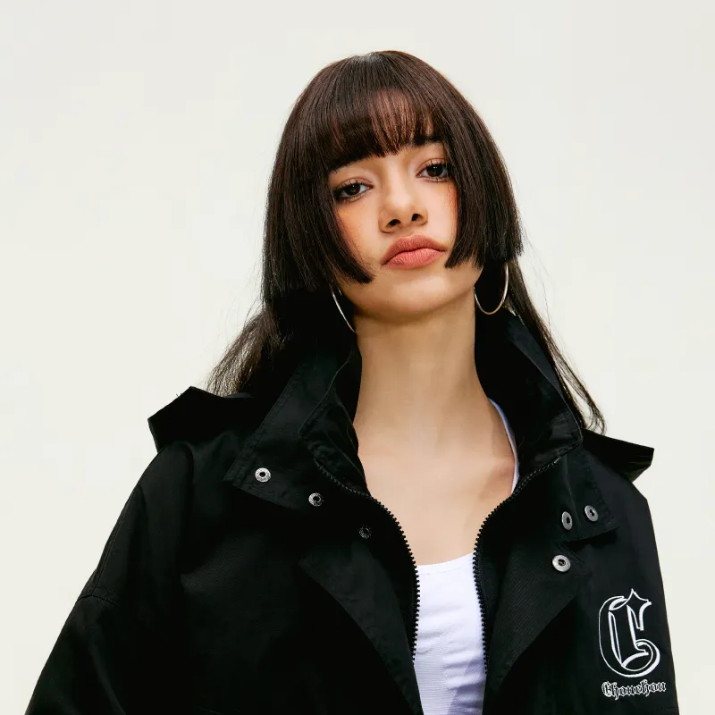 CHOUCHOUS Jackets & Coats Unisex Black-4