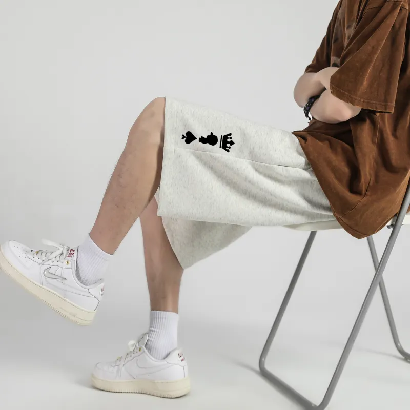 CHOUCHOUS Casual Shorts Unisex-8