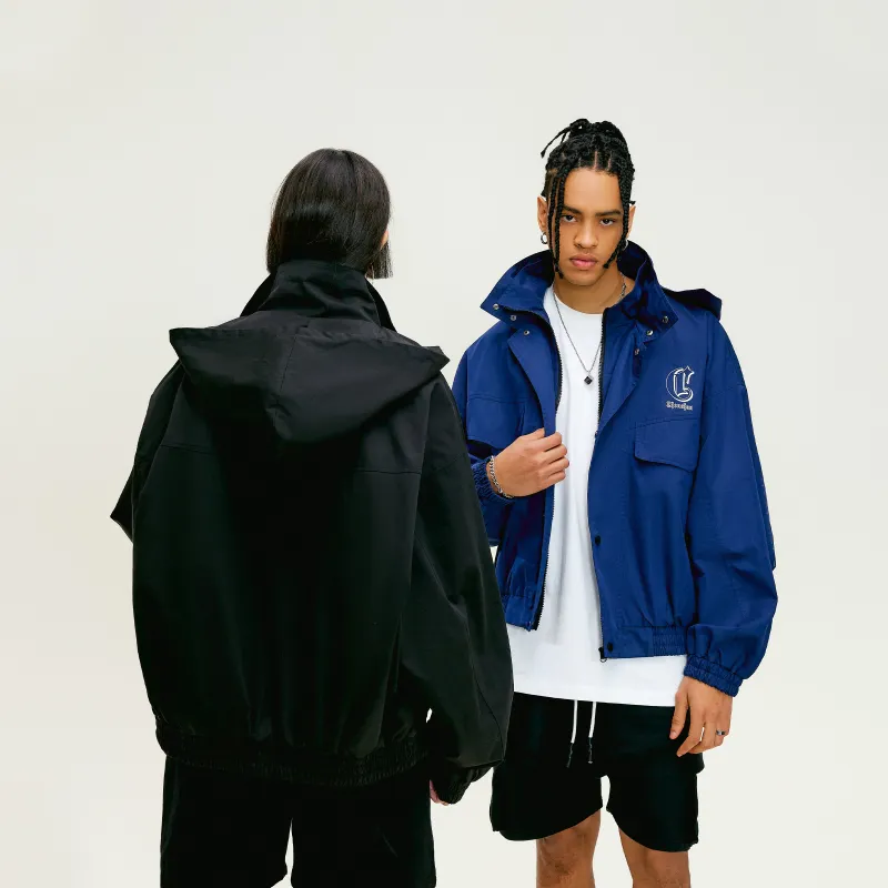 CHOUCHOUS Jackets & Coats Unisex Black-7