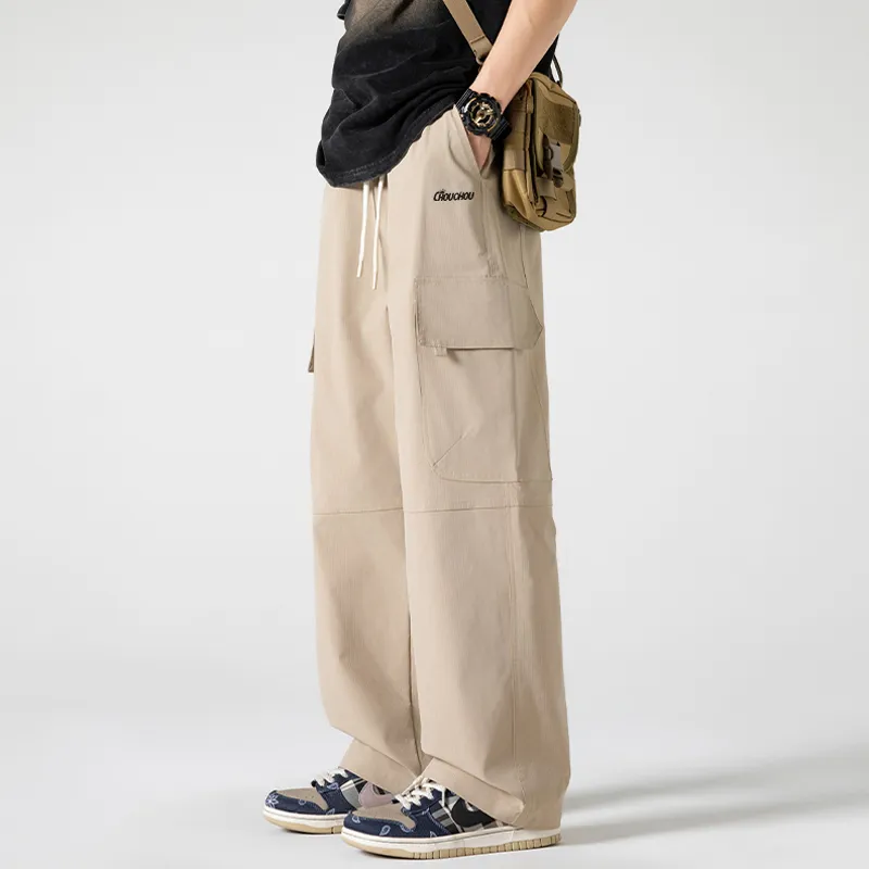 CHOUCHOUS Casual Pants Unisex-11