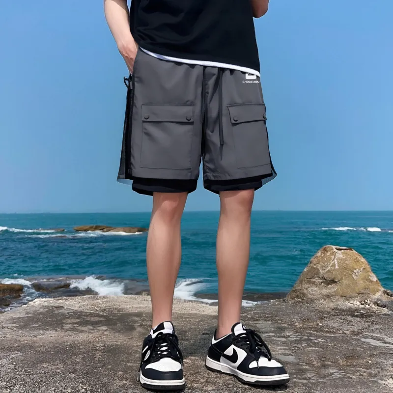 CHOUCHOUS Cargo Shorts Unisex-20