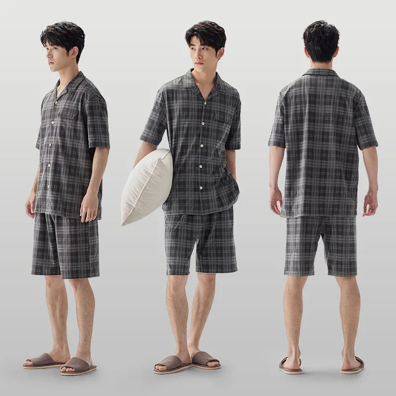 Peninsula City Pajama Set Men's Gift Box Set-3