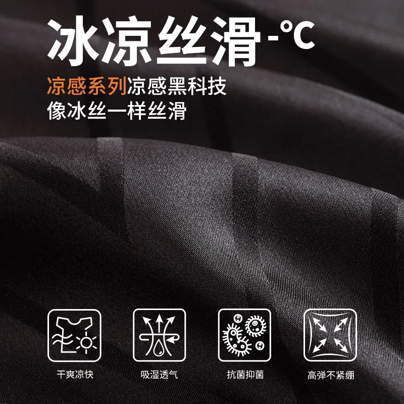 Peninsula City Pajama Set Men's Black-3