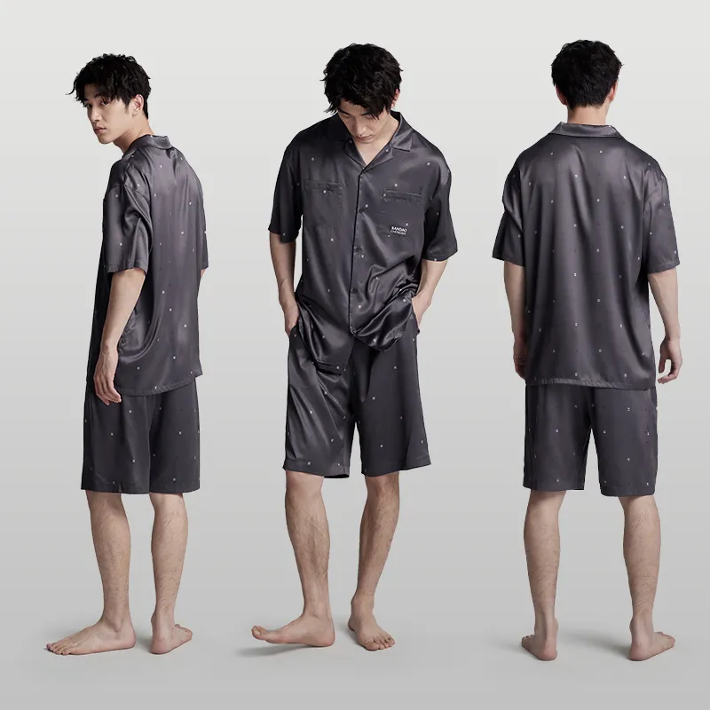 Peninsula City Pajama Set Men's Gift Box Set-3