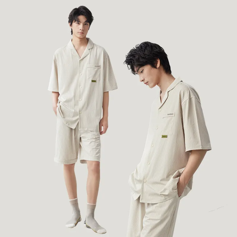 Peninsula City Pajama Set Men's Gift Box Set-5