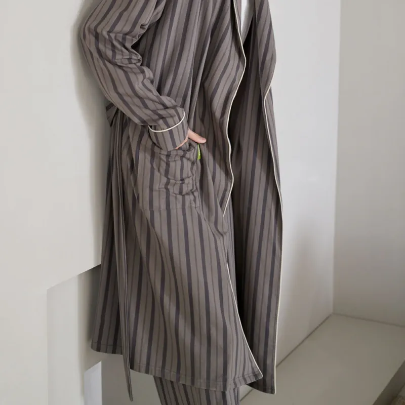 Peninsula City Pajama Set Men's Meteorite Rock Gray-1